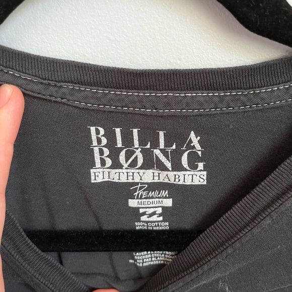BillaBong Filthy Habits Tee Size M - Picture 3 of 3